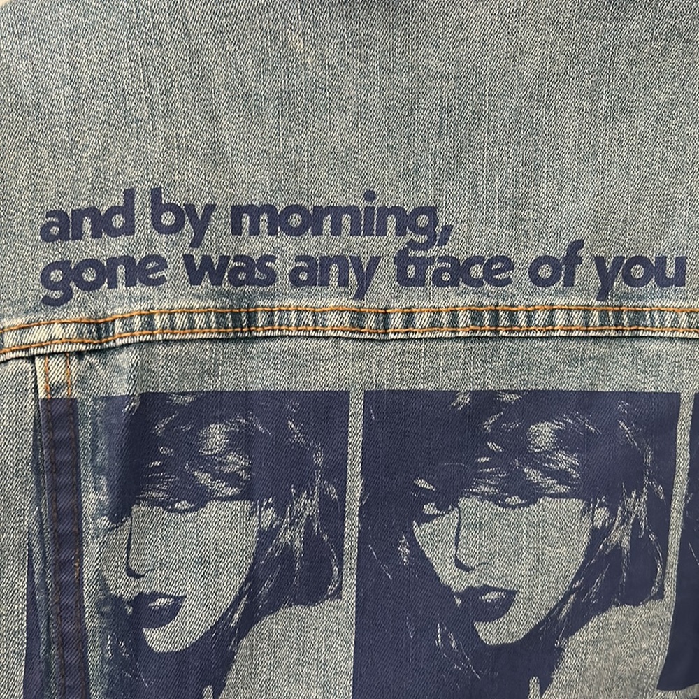 New Taylor Swift  1989 Clean Denim Jacket - Picture 3 of 10